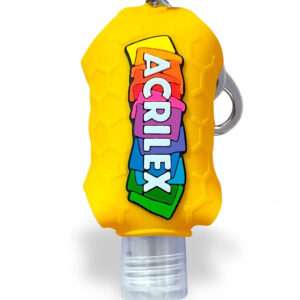 Acrylic Gel Alcohol Keychain "Acrilex Project" – Personalized Keychain - Image 1